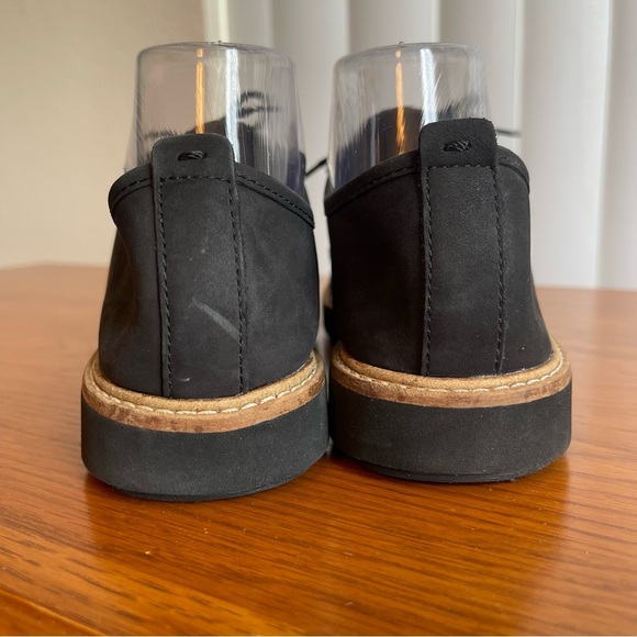 Clarks Artisan Women’s Glick Resseta Oxford Black Nubuck Size 9 - Picture 7 of 13